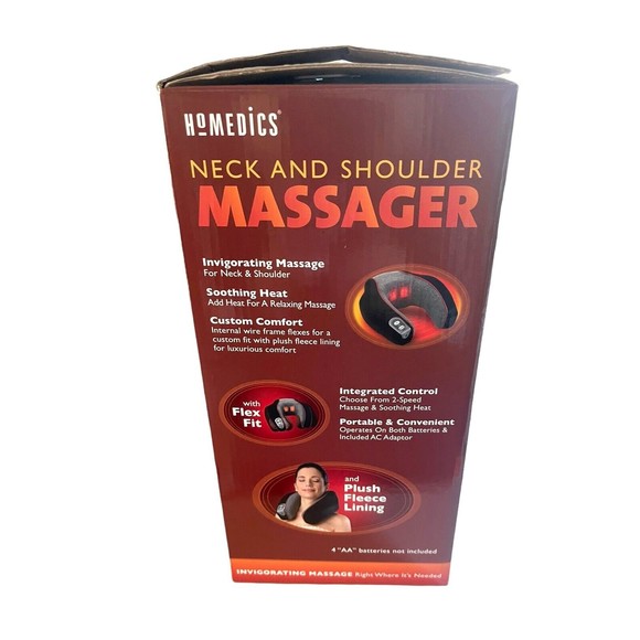 Homedics Vibration (Model NMSQ-200 Neck and Shoulder Massager With Heat - Picture 6 of 8